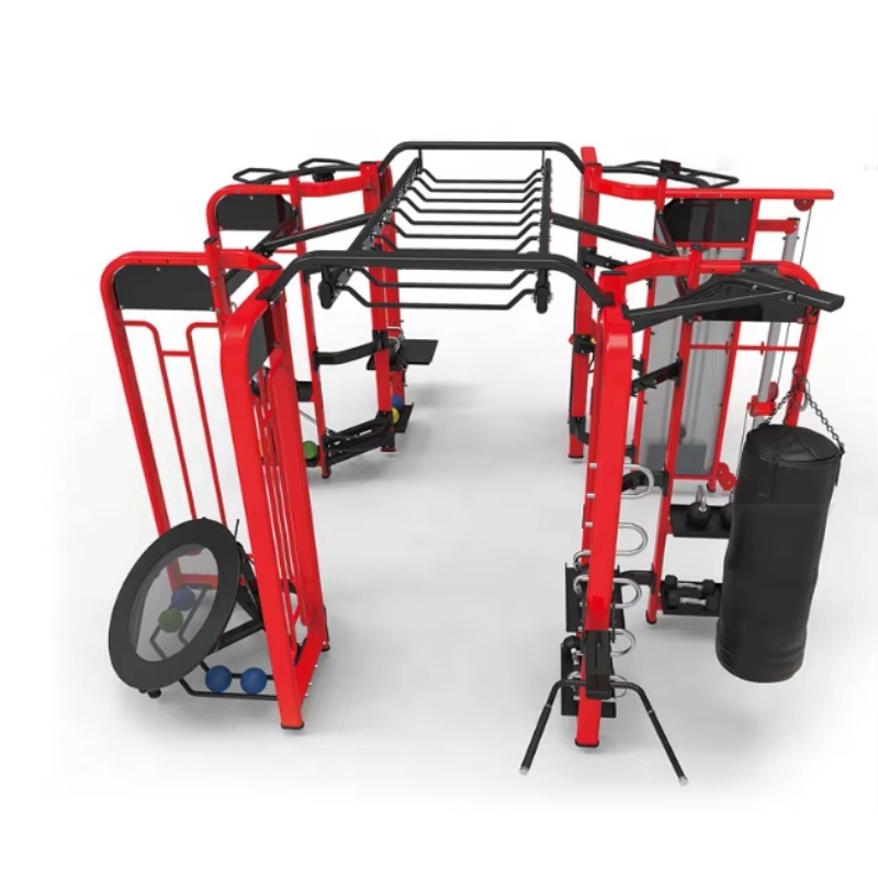 Crossfit Gym Gear - Zintegrowany, wielofunkcyjny stojak do ćwiczeń Cross