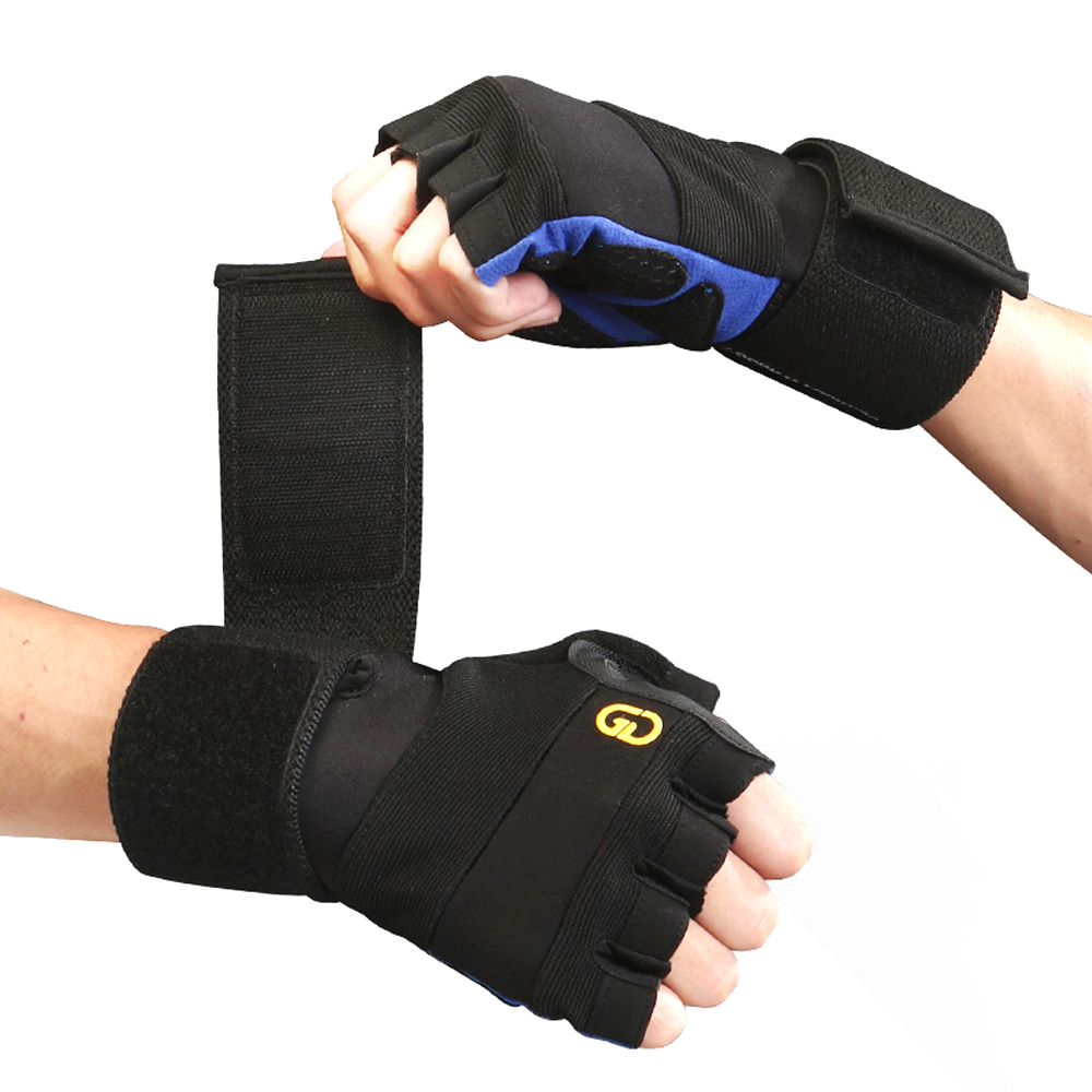 Crossfit Gym Gear - 1 Para rękawic treningowych z wsparciem
