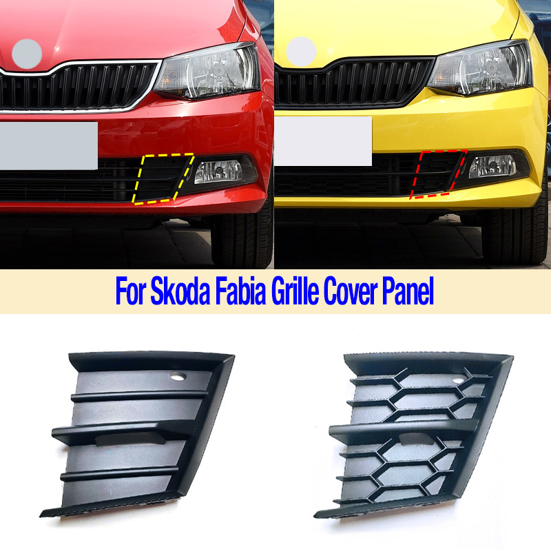 Bumper Plate 10Kg - Dla Skoda Fabia 2015-17 Przedni Zderzak